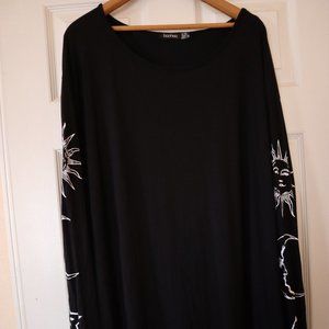 Boohoo Long-Sleeve Top | Celestial